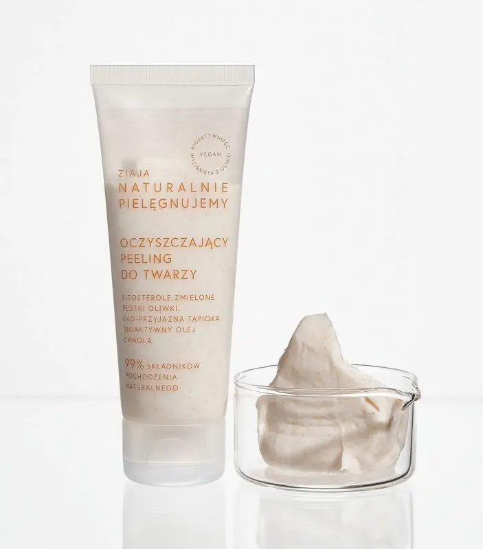 Preiswert ZIAJA NATURALNIE PIELĘGNUJEMY Reinigendes Gesichtspeeling 70 ml