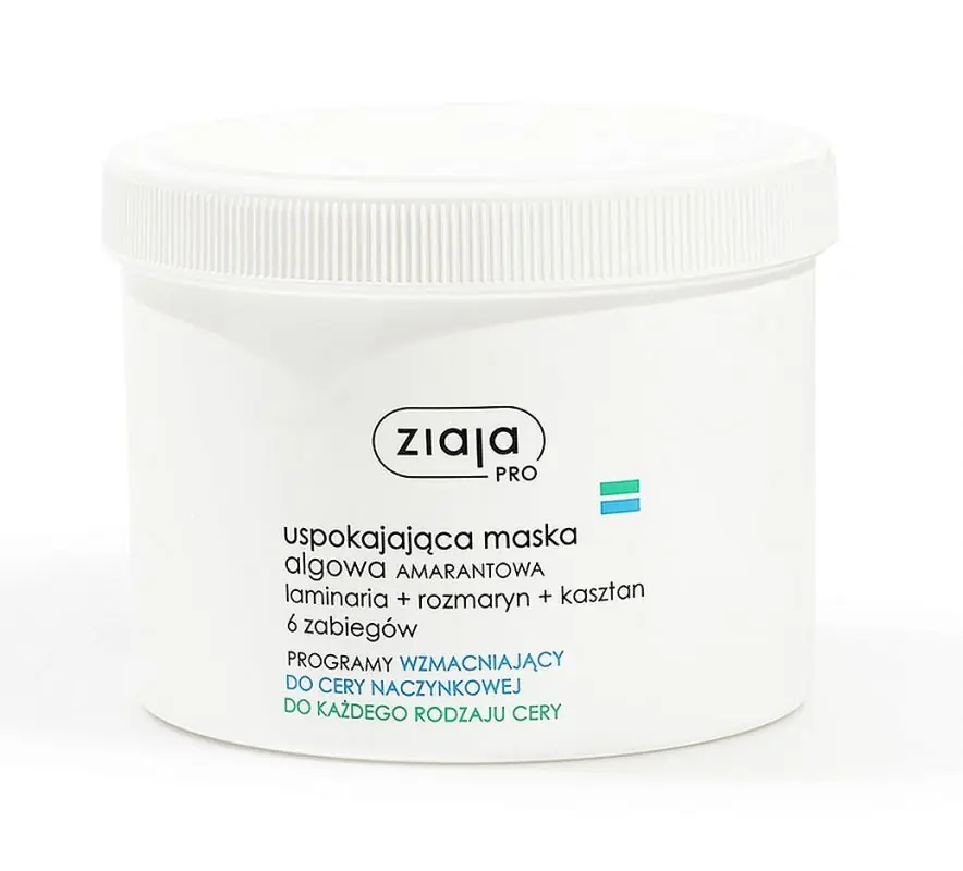 Begrenztes Angebot ZIAJA PRO Beruhigende Amaranth-Algen-Maske 155 g
