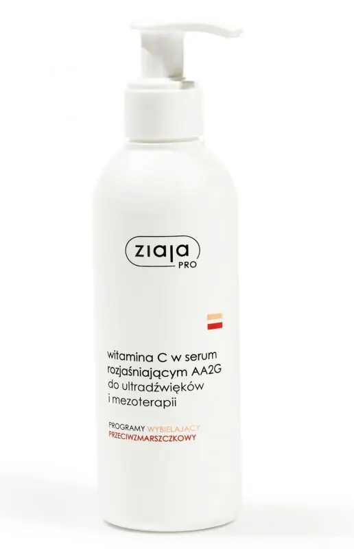 ZIAJA PRO Vitamin C Brightening Serum AA2G für Ultraschall und Mesotherapie 200 ml Kracherpreis