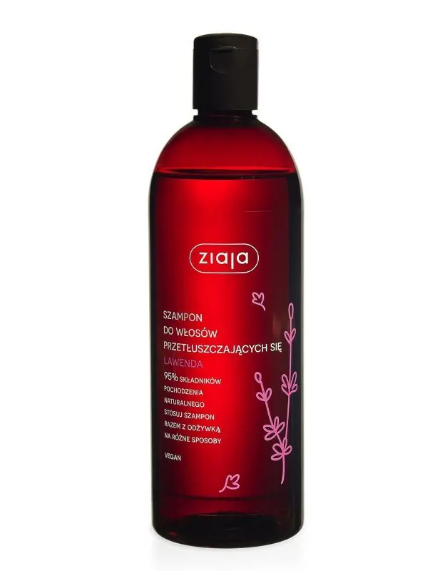 ZIAJA Shampoo für fettiges Haar lavendel 500 ml Schneller Versand