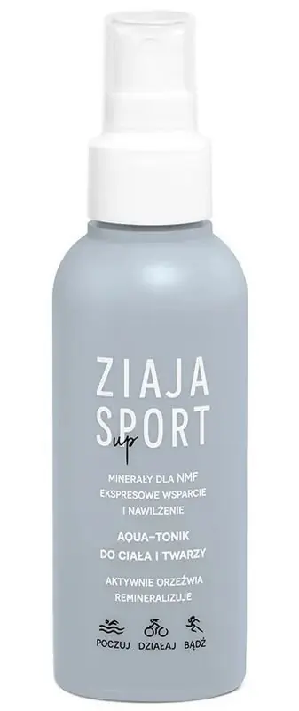 ZIAJA SPORT UP Aqua-Tonik für Körper und Gesicht 120 ml Schneller Versand