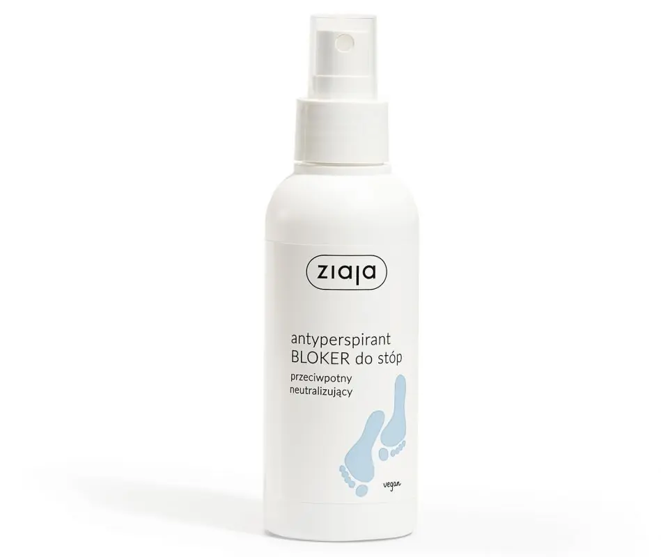 ZIAJA STOPS Antitranspirant Fußblocker neutralisierend 100 ml Neue Kollektion