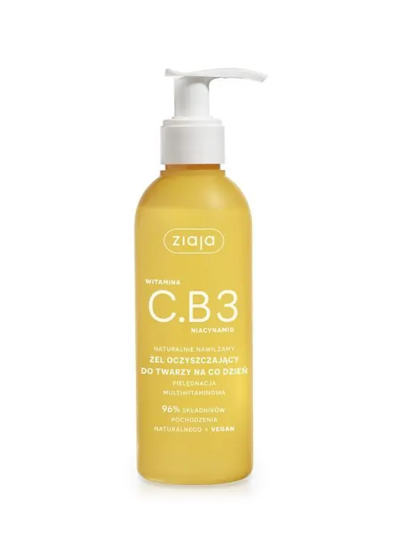 ZIAJA VITAMIN C.B3 Reinigungsgel für das Gesicht 190 ml Neu Im Sortiment