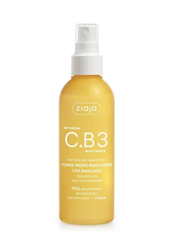 ZIAJA VITAMIN C.B3 Tonic vor und nach dem Make-up 190 ml Sofort Bestellen