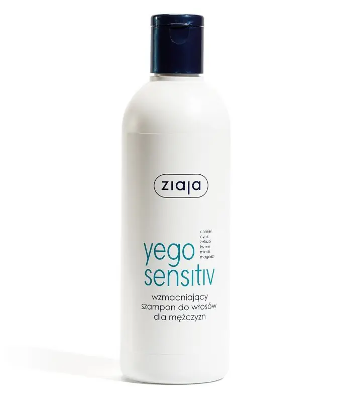 Saisonangebot ZIAJA YEGO SENSITIV Stärkendes Shampoo für Männer 300 ml