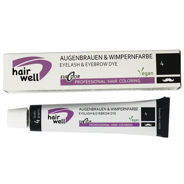 Aktuell hairwell Augenbrauen & Wimpernfarbe Nr.4 grafit 20ml