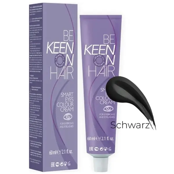 Top-Angebot KEEN Augenbrauen- & Wimpernfarbe schwarz 60ml