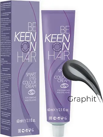 Angebot KEEN Augenbrauen- & Wimpernfarbe graphit 60ml