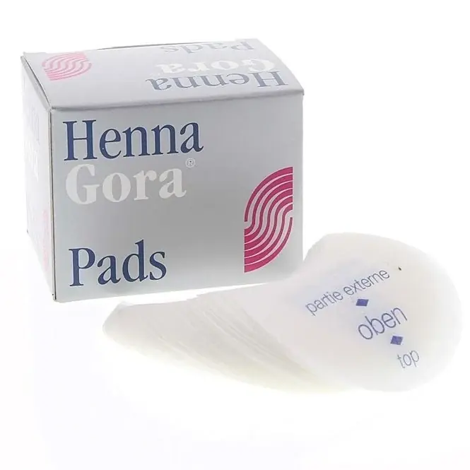 Finale Aktion Henna Gora Pads Wimpernblättchen 100Stk.
