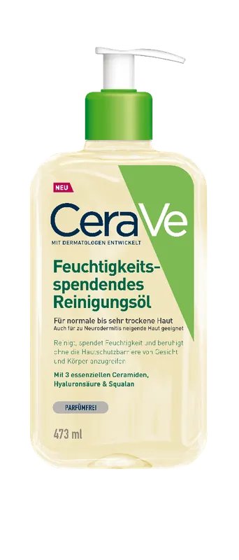CeraVe Feuchtigkeitsspendendes Reinigungsöl Must-Have