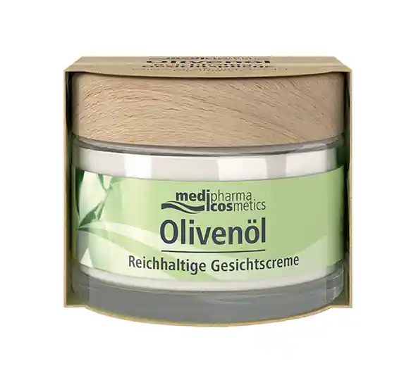 MediPharma Cosmetics Olivenöl Gesichtscreme Reichhaltig Ausverkauf