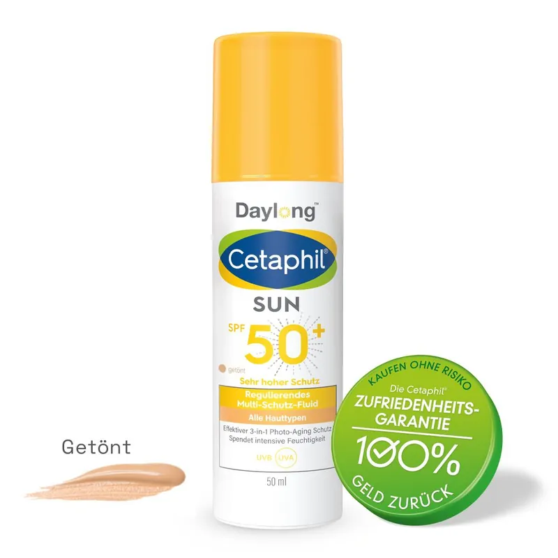 Daylong SUN Regulierendes Multi-Schutz-Fluid Gesicht getönt SPF 50+ 50ml Angebot