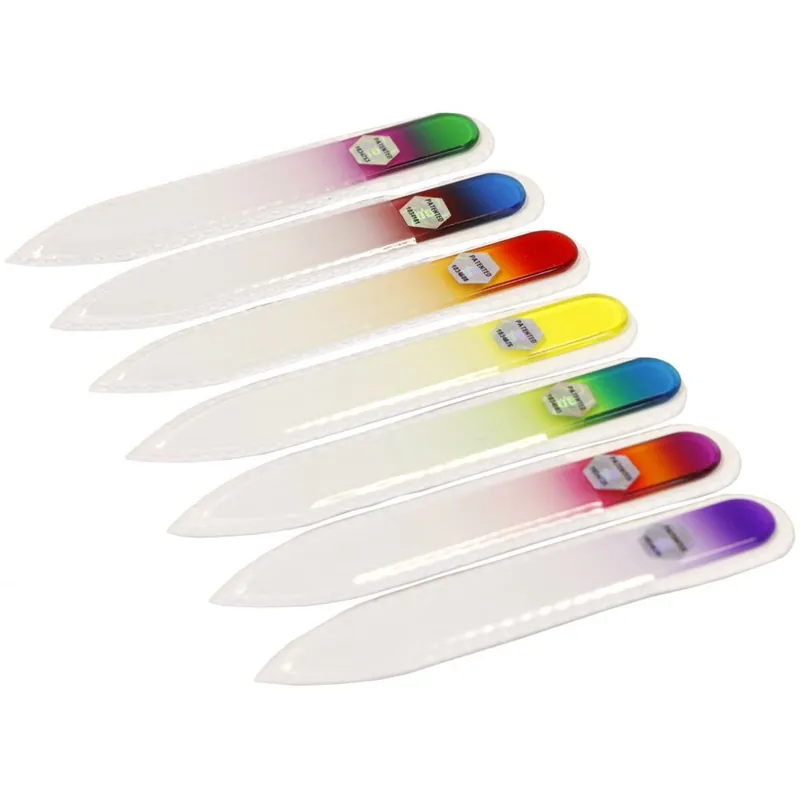Bestpreis Kozbach Glas-Nagelfeile Regenbogen 9cm