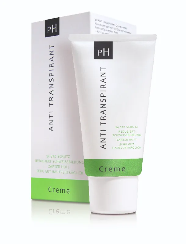Begrenztes Angebot pH-Anti Transpirant Creme