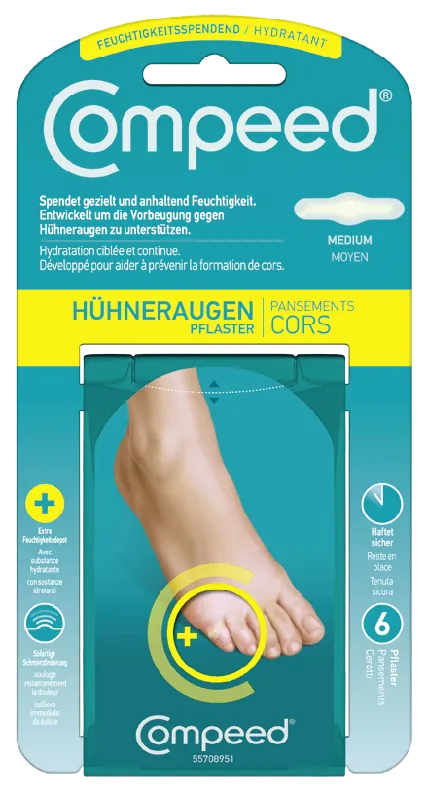 Compeed Hühneraugenpflaster Feuchtigkeitsspendend Angebot