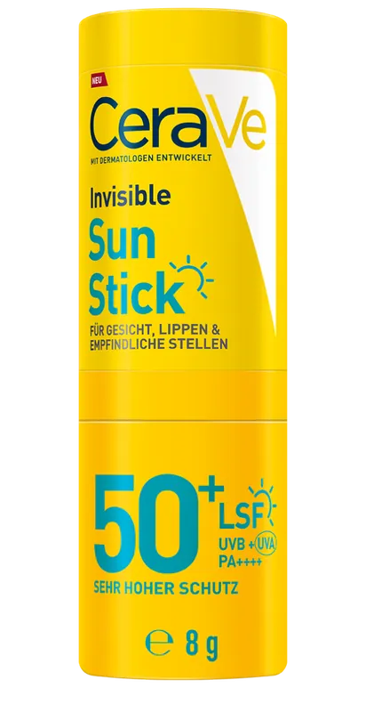 CeraVe Invisible Sun Stick LSF 50+ Neu Im Sortiment