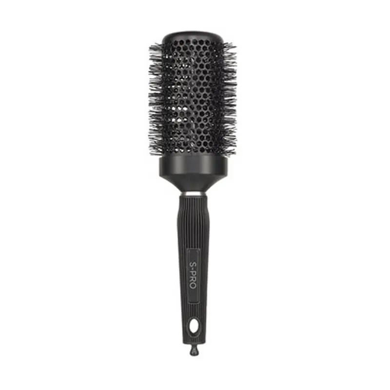 Direktkauf S-PRO Ionische Keramik-Bürste 52mm Schwarz