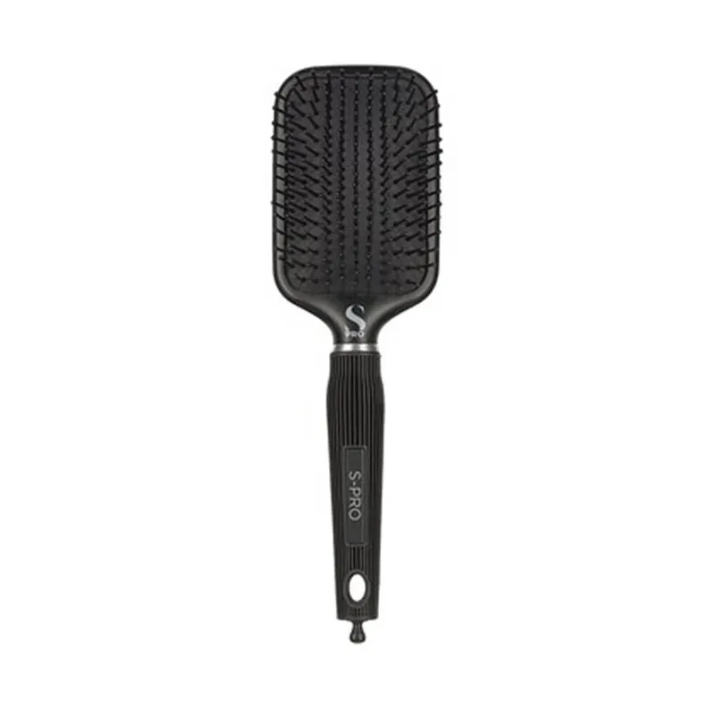 Aktuell S-PRO Paddel-Bürste Schwarz