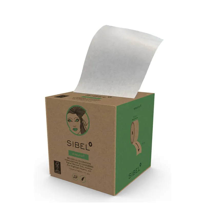 Sibel Wrapix Eco Strähnenpapier-Rolle 10cm x 150m Expressversand