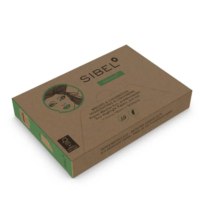 Sibel Wrapix Eco Strähnenpapiere 110x160mm 500St Preisreduziert