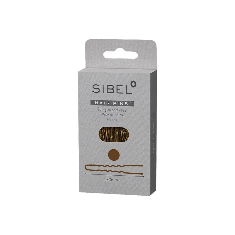 Sibel Metallnadeln Gewellt 50mm Braun 50 Stk. Top-Seller