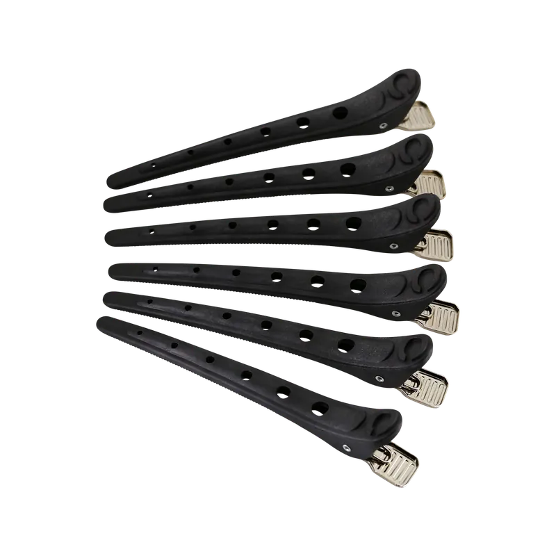 Rabatt Cricket Haarclips Carbon Schwarz 6 St.