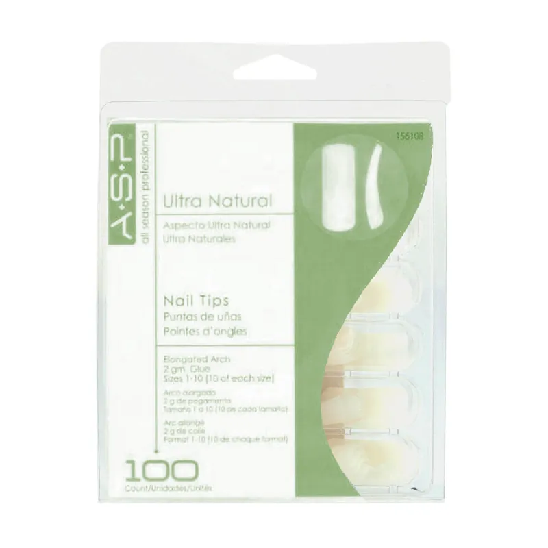 ASP Tips Ultra Natural 100pcs Abverkauf