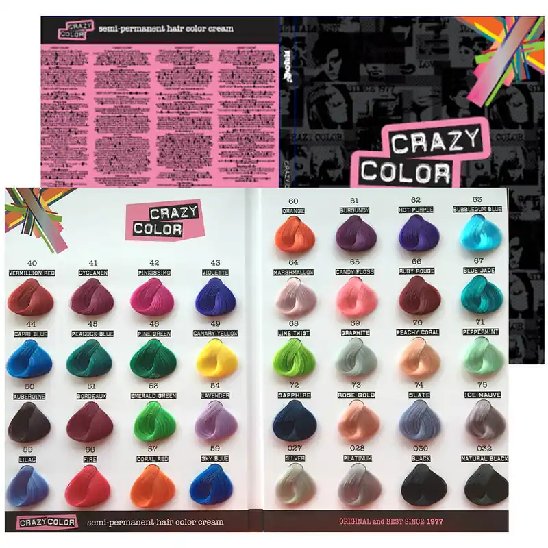 Kracherpreis Crazy Color Farbkarte A4