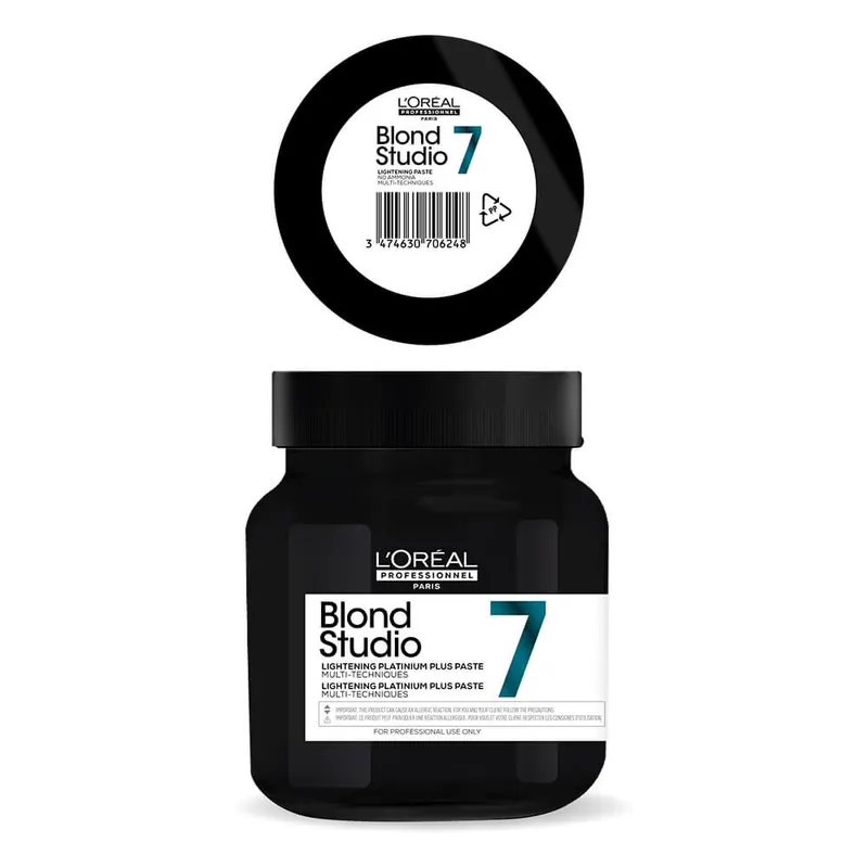 Solange Der Vorrat Reicht L'Oréal Professionnel Blond Studio Platinium Plus 500ml