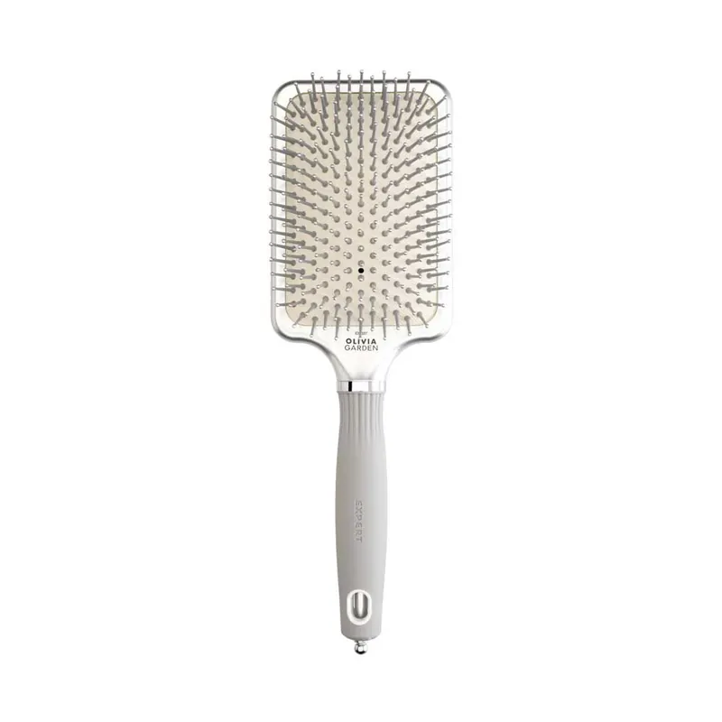 Neu Olivia Garden Essential CareExpert Care Silver Nylon Brush