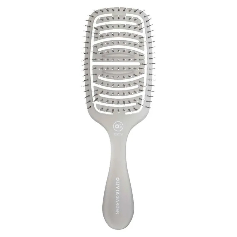 Garantierte Lieferung Olivia Garden Essential Care Brush Flex Ice Gray - Fine Hair