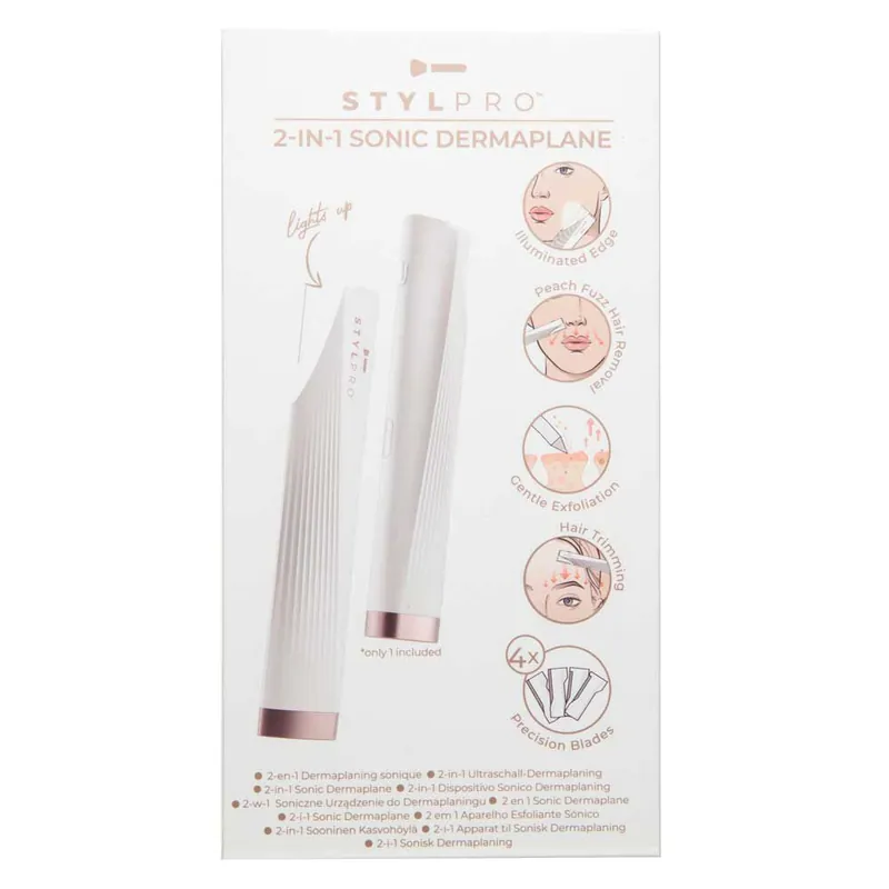 Bestseller Stylpro 2-in-1 Sonic Dermaplaner