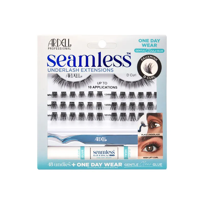 Ardell Seamless Underlash Extensions D Curl + 1 Day Clear Glue & Seal 4.5g Saisonangebot