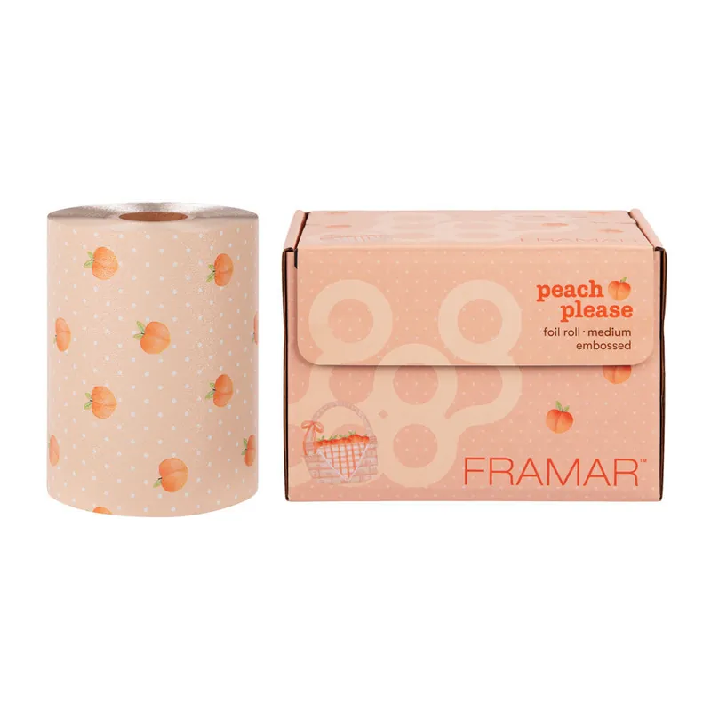 Framar Peach Please Embossed Roll 320ft Top-Preis