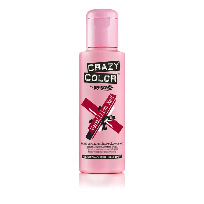 Angebot Crazy Color Halbpermanente Haarfärbecreme 100ml