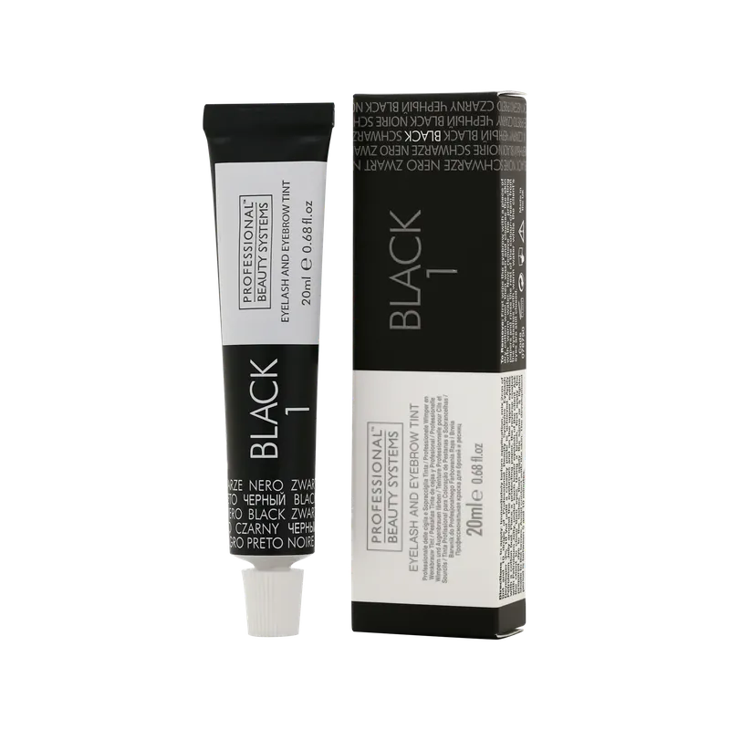 PBS Profi-Wimpern- Und Augenbrauenfarbe - Schwarze Markenprodukt