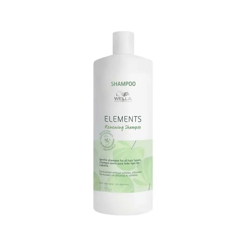 Neu Im Sortiment Wella Professionals Elements Renewing Shampoo, tiefreinigendes Shampoo 1L