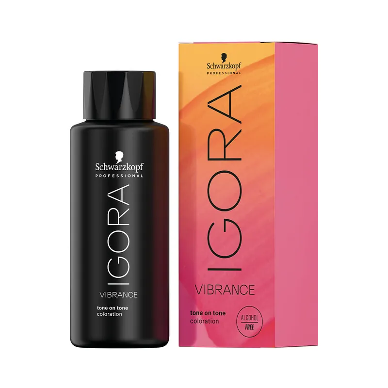 Günstig Schwarzkopf Professional Igora Vibrance Permanent Haarfarbe 60ml 9.7 Extra Hellblond Kupfer