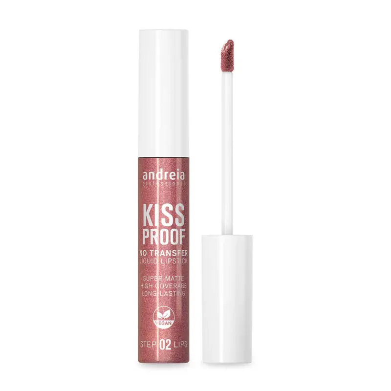 Andreia Professional Vloeibare Lippenstift-Kiss Proof 20 Pink Aura 8ml Saisonangebot