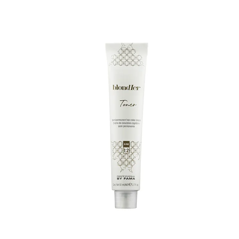 Echt Professional by Fama Blondher Toner Demi-permanente Haarfarbe Creme - N. 0.12 80ml