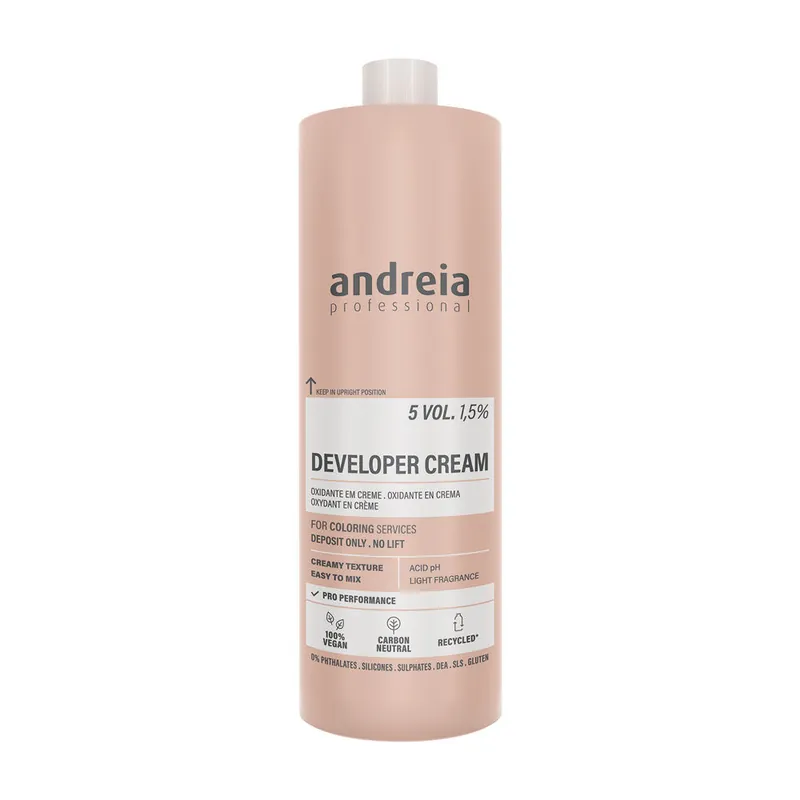 Rabatt Andreia Professional Developer Cream - Veganes Wasserstoffperoxid 5V 1,5% 1L
