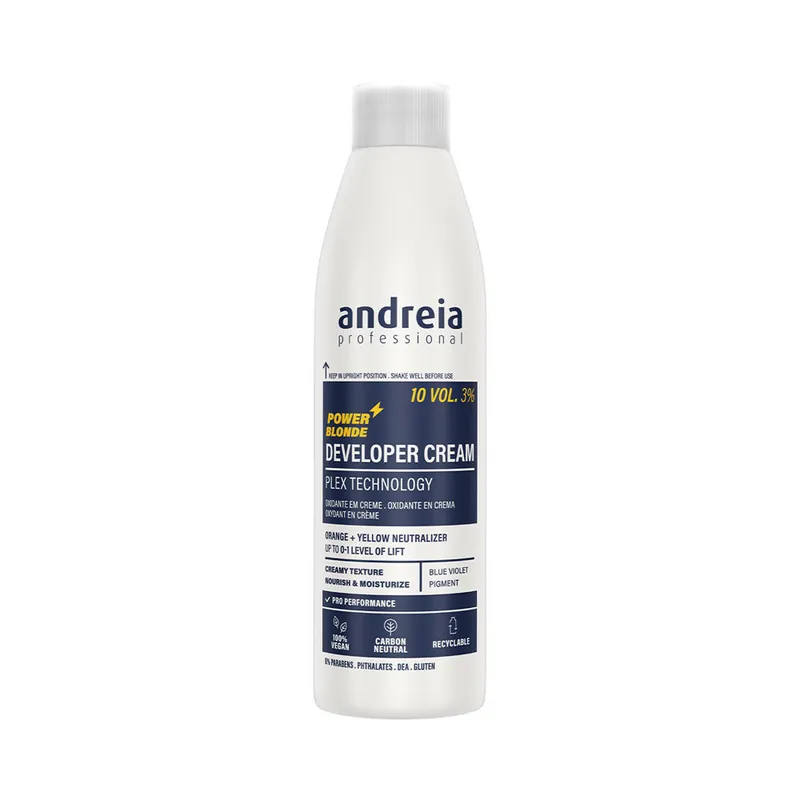 Markenware Andreia Professional Developer Cream Power Blonde - Veganes Wasserstoffperoxid 10V 3% 200ml