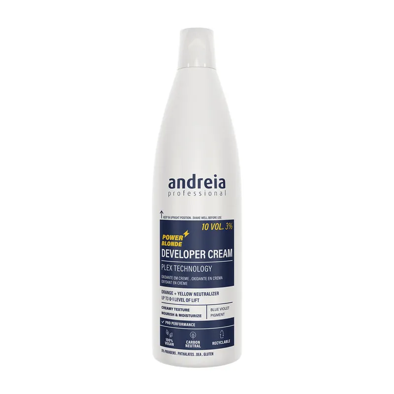 Beliebt Andreia Professional Developer Cream Power Blonde - Veganes Wasserstoffperoxid 10V 3% 1L